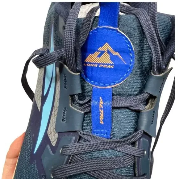 Altra Men’s Navy Blue Lone Peak 7 Trail Running Shoes / Size-11.5 - Picture 9 of 16